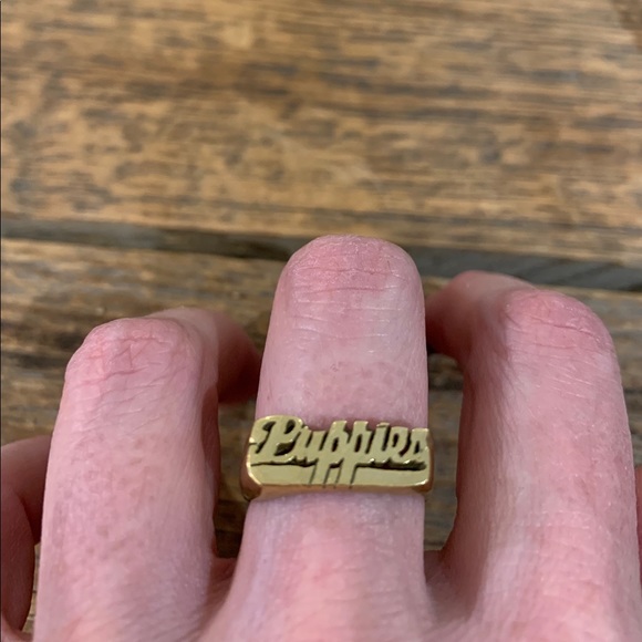 Snash Jewelry Jewelry - PUPPIES 🐶 DOGS 🐕 Gold Ring